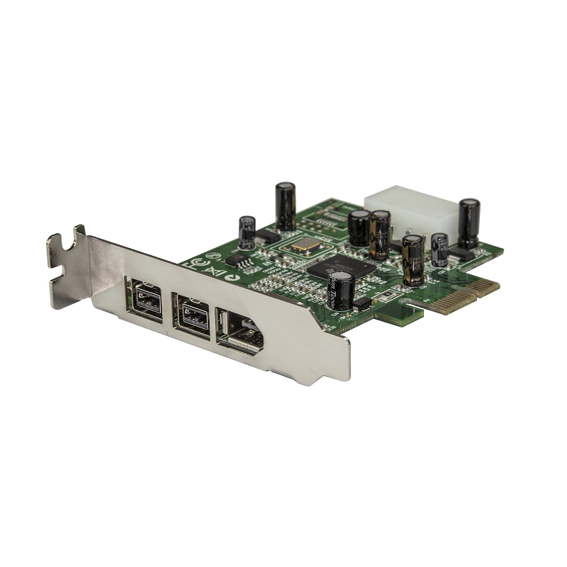 You Recently Viewed StarTech PEX1394B3LP 3 Port 2b 1a Low Profile 1394 PCI Express FireWire Card Adapter Image